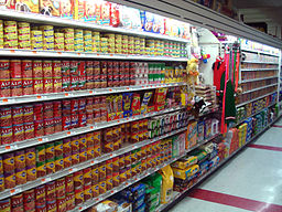 A wide variety of pet food