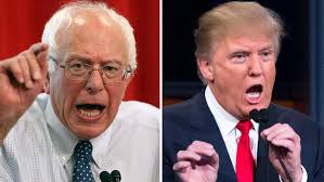 Bernie Sanders and Donald Trump