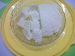 Home made Cottage cheese/ Paneer