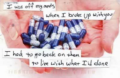 Stay vigilant if you are on meds for a chemical imbalance, and don't take them for granted.  At the same time, don't take meds to solve life's problems.  One is necessity - one is temporary. 