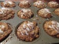 Cinnamon Applesauce Streusel Muffins