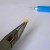Make a small triangle shape with the yellow coil. Make a small triangle shape with the yellow coil.