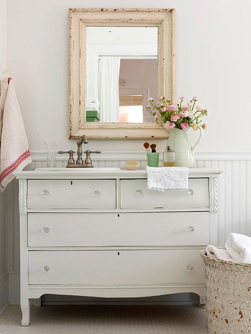 Dresser Turned Vanity