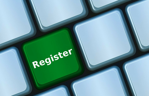 Registering at the click of a button. 
