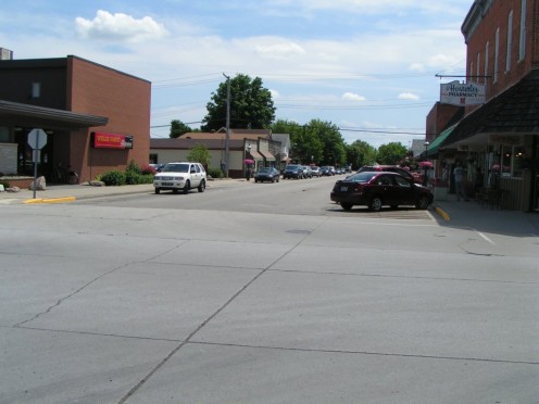 Downtown Shipshewana, Indiana
