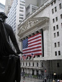 New York Stock Exchange on Wall Street, New York City