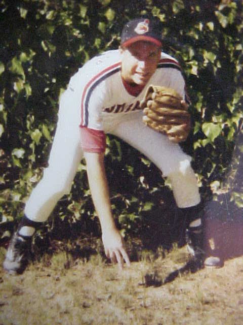 This was the author while on the Simi Valley Indians who traded me to J. R. 's team the Tri-Valley Indians the following year.