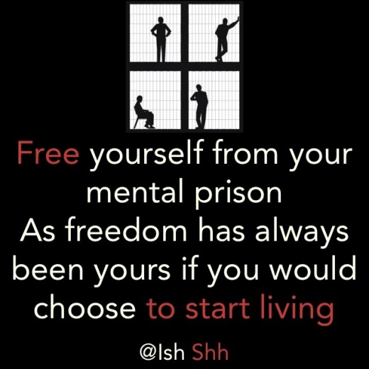 Make up your mind and don't let your mind make you up.