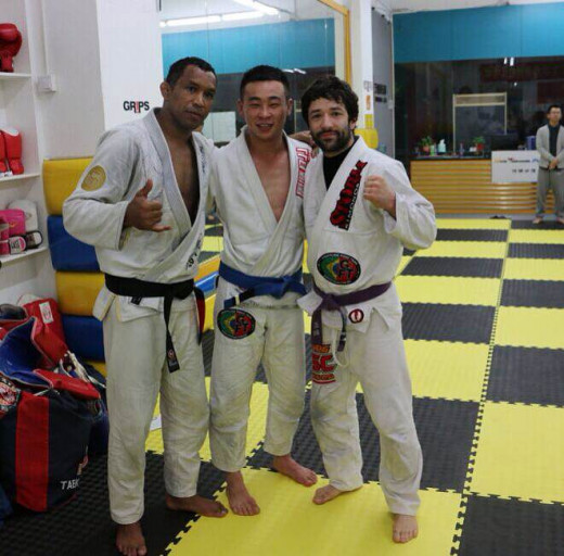 Jamaican, Canadian and Chinese Judo Masters in Shenzhen, South China