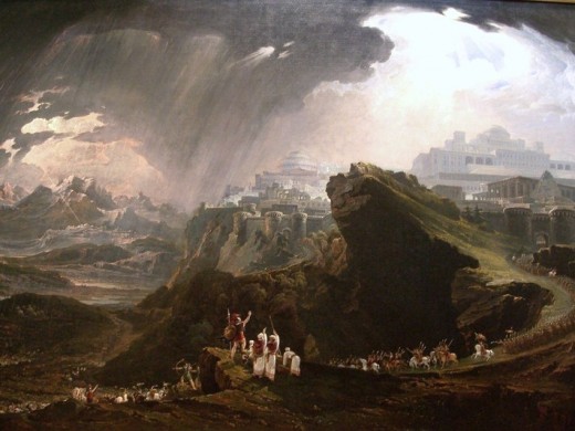 Joshua Commanding the Sun to Stand Still upon Gibeon by John Martin