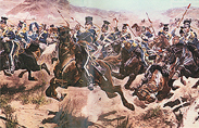 The Charge of the Light Brigade is immortalized in verse by Alfred Lord Tennyson.