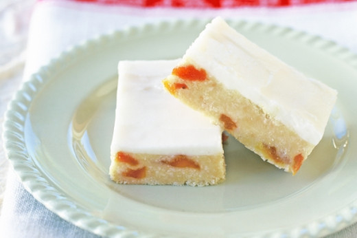 Apricot, Ginger And Lemon Slice