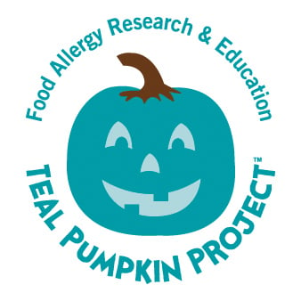 The TEAL PUMPKIN PROJECT and the Teal Pumpkin Image are trademarks of Food Allergy Research & Education (FARE)