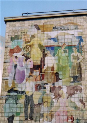 C.W.S. mural, by G. Bajio