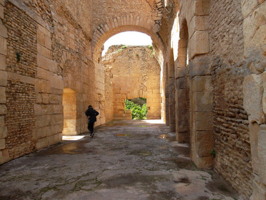 Baths in Bulla Regia
