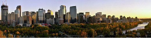 Calgary by day.