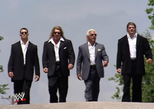 Jindrak, on the far right, almost was the final member of Evolution