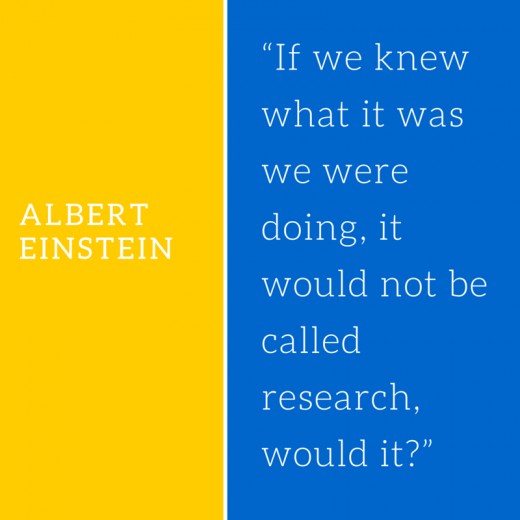 Albert Einstein, research