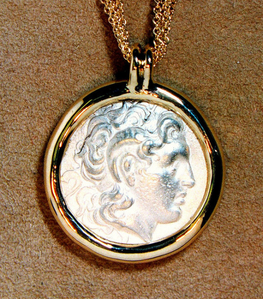 Greek coin jewelry