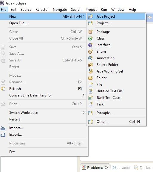 Eclipse-java-project