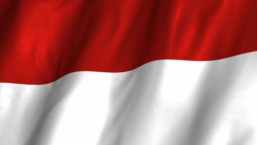 This is the flag of Indonesia