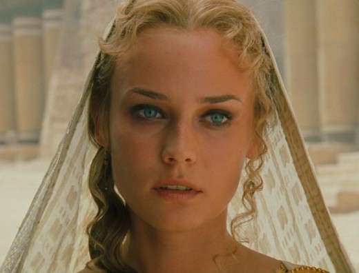 Helen of Troy as portrayed by Diane Kruger