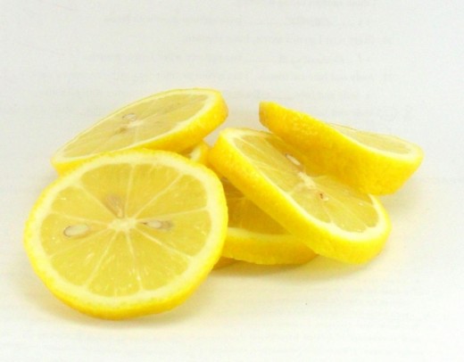 Sliced Lemons