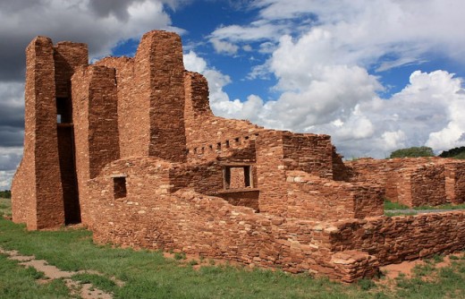 Ruins of the Salinas Pueblo Missions National Monument, Mission San Gregorio de Abó - New Mexico.  This is from my most popular Flickr album; I used no more than cropping on any of the photos in this set.