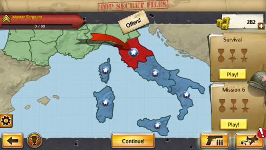 This is the map you will have to attack the blue are in order to take over the capital