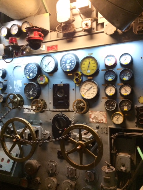 Incredible precision was needed to run the ship.  This was one small portion of the areas dedicated to helping such a carrier run smoothly.  