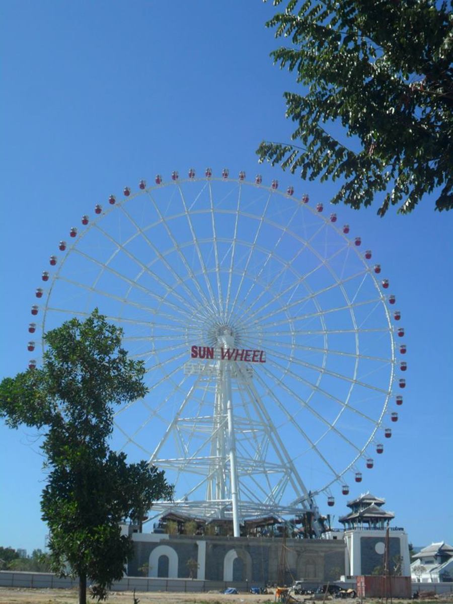 Sun Wheel, one of the largest wheels in the world