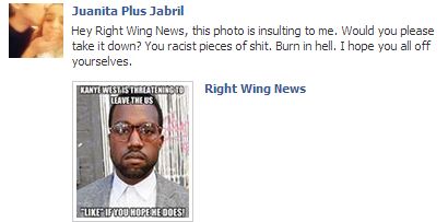 Sample of Forwarded Hate Mail and Comment to original sender Sample of Forwarded Hate Mail and Comment to original sender