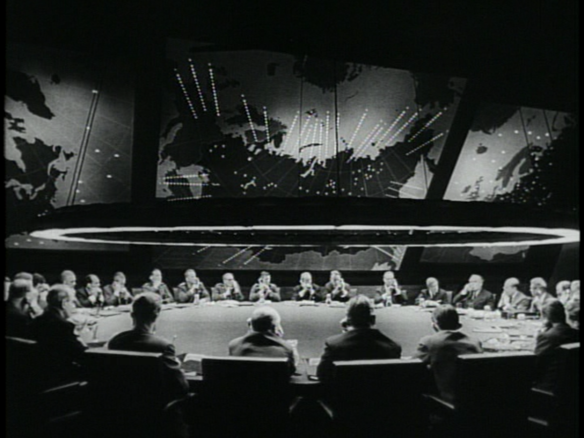 Dr. Strangelove, The War Room and The Big Board.
