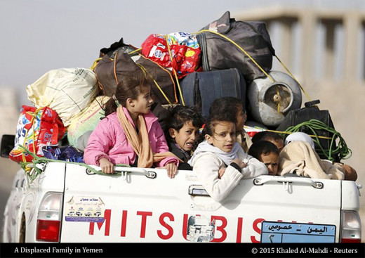 A Displaced Family in Yemen