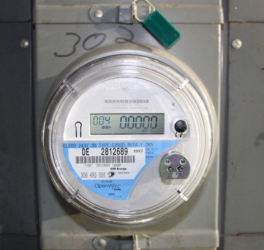 Two way communication smart meter