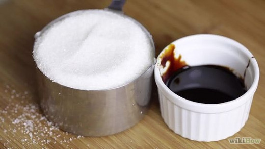 All the ingredients you will need to make awesome brown sugar right in your kitchen