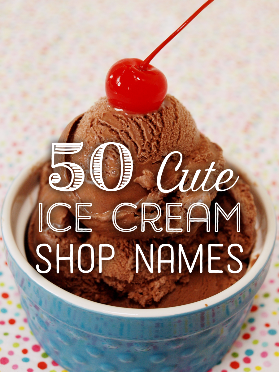 50 Cute Ice Cream Shop Names Toughnickel