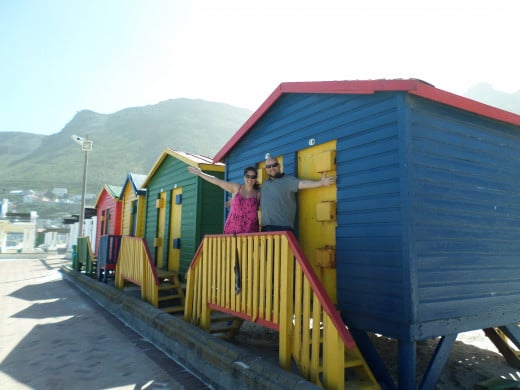 Muizenberg beach hut is a colourful and interesting item on the list.