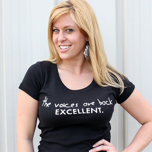 The perfect shirt for a writer :)