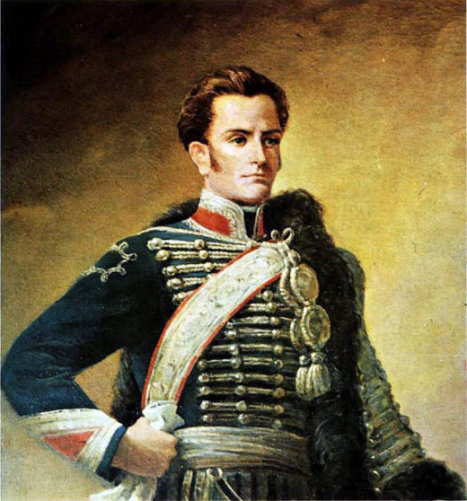 This is a portrait of José Miguel Carrera.
