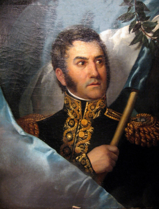 This is a portrait of José de San Martin.