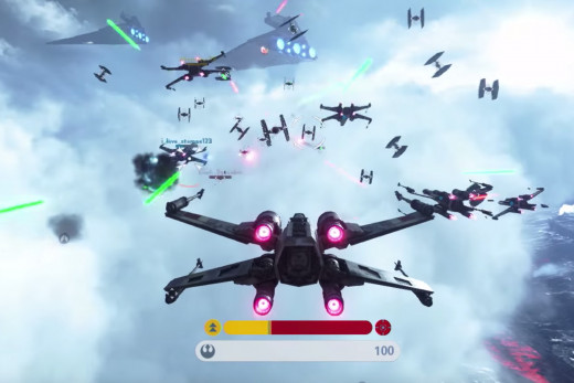 A loot at the Fighter Squadron mode.