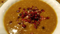 Healthy and Delicious Kabocha, Sweet Potato, and Pomegranate Soup