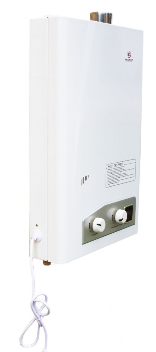 Tankless water heater by Eccotemp