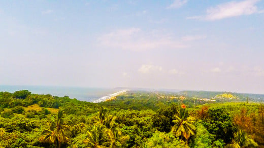 View from the top of Lighthouse Aguada