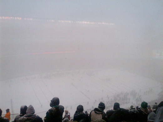 This was the view from Section 222 of the Linc when the Eagles last played the Lions