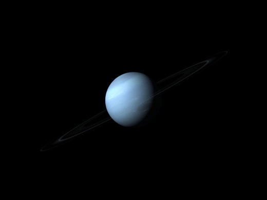 Neptune and it's rings.
