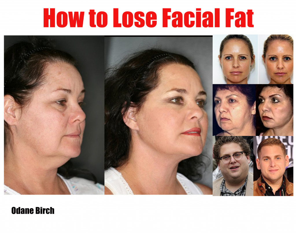 how to lose weight in your face