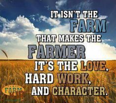 A farmer's life