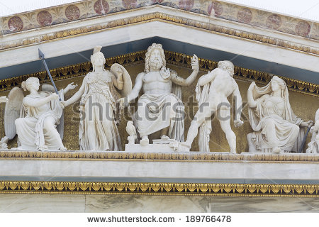 Greek myths describe the Greek gods and goddesses as divine yet often flawed inhabitants who enliven a scholarly but entertaining overview of the world. 